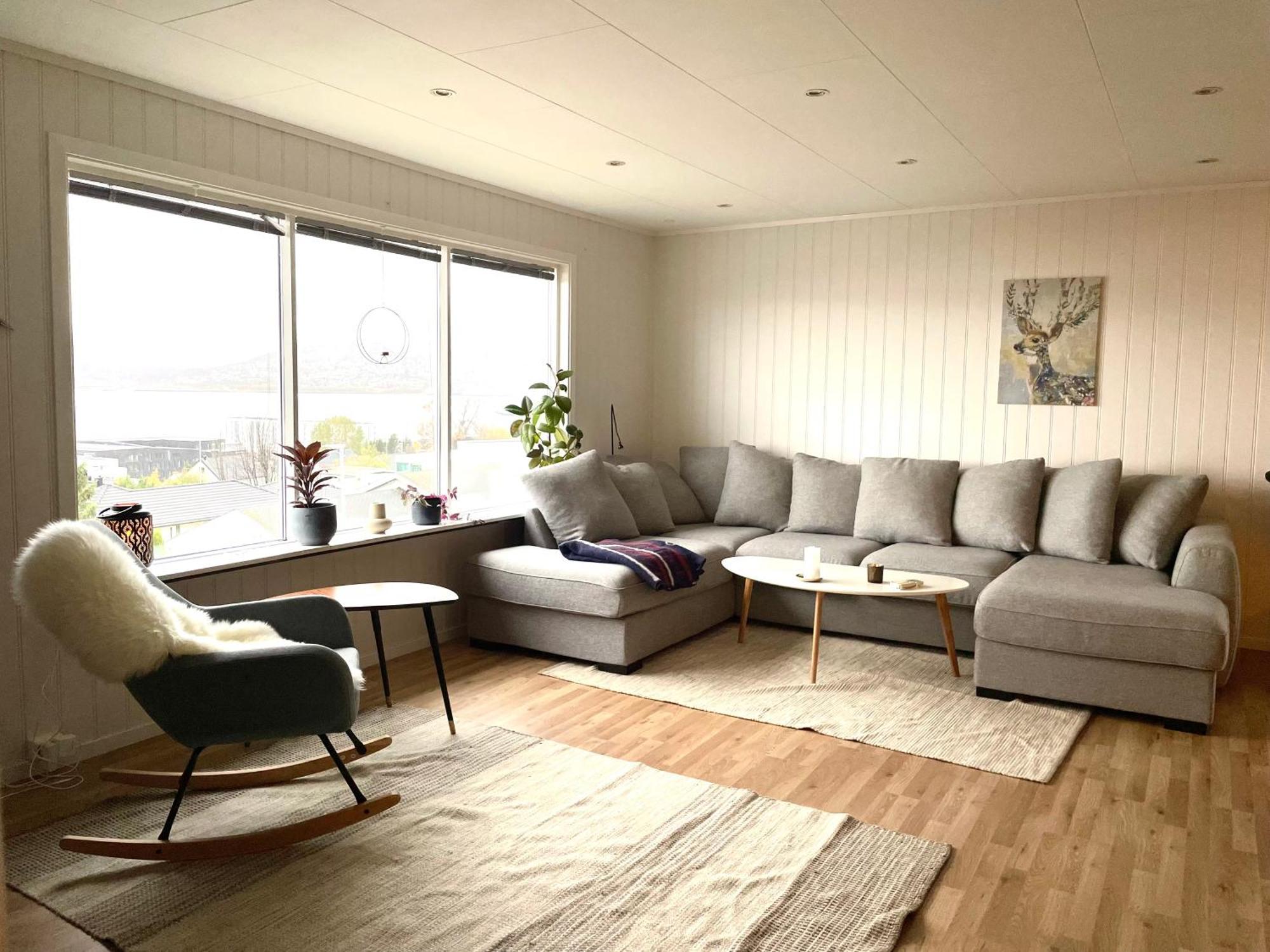 Apartmán Penthouse With Panorama View And Great Location! Tromsø Exteriér fotografie