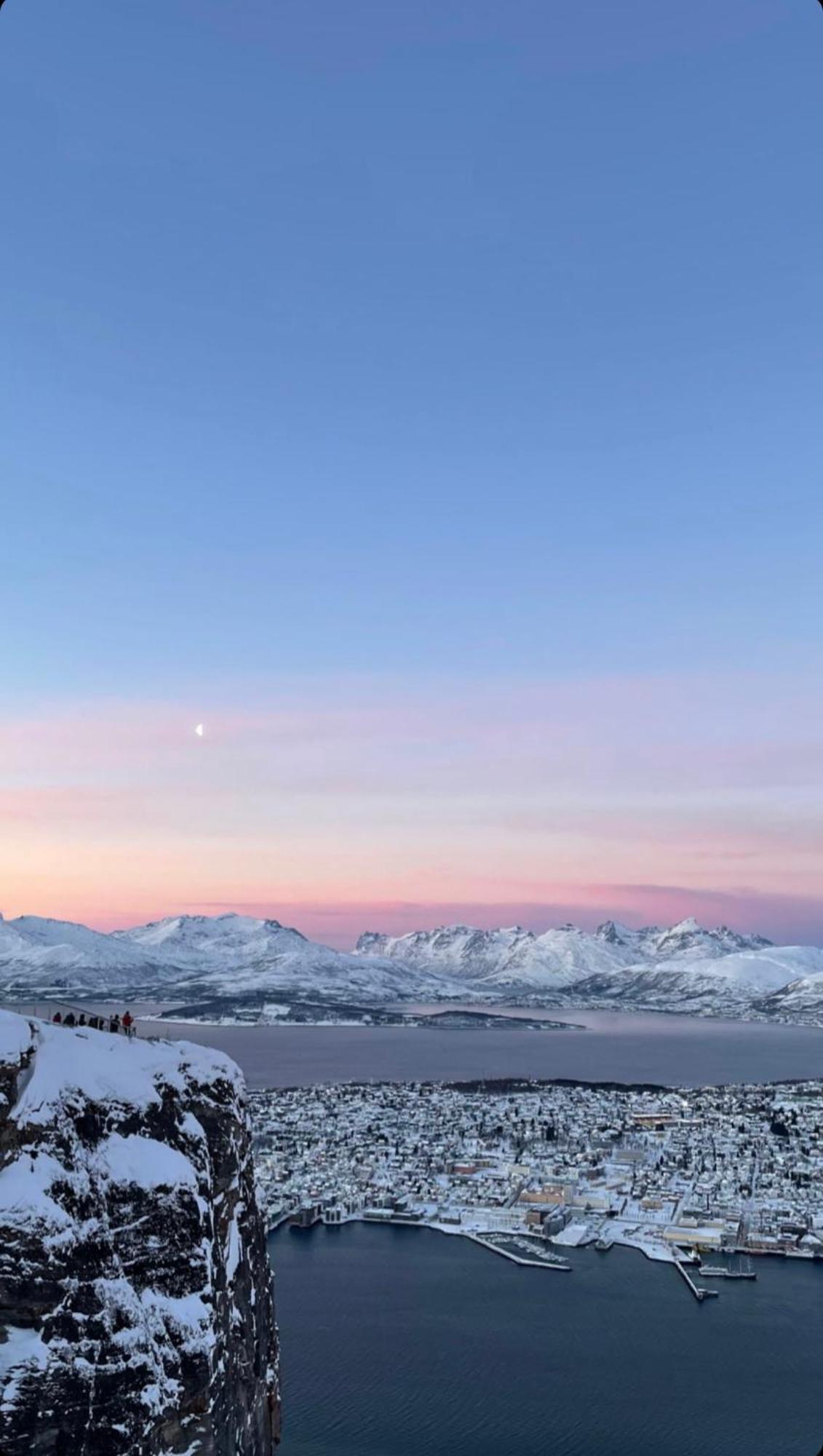 Apartmán Penthouse With Panorama View And Great Location! Tromsø Exteriér fotografie