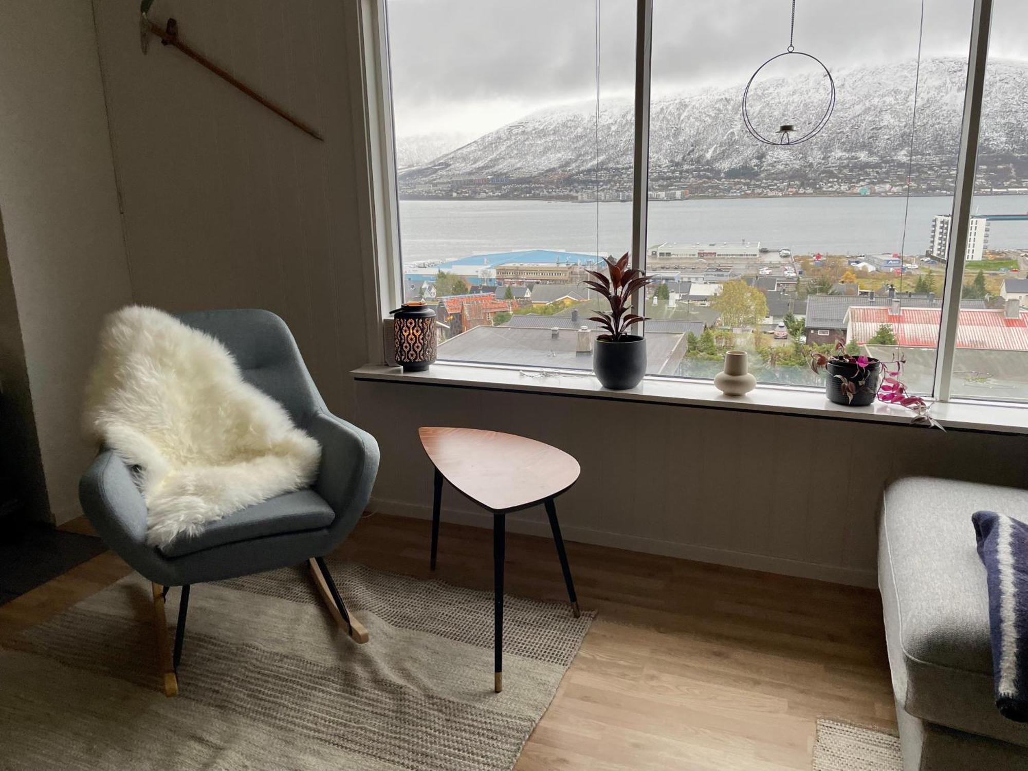 Apartmán Penthouse With Panorama View And Great Location! Tromsø Exteriér fotografie